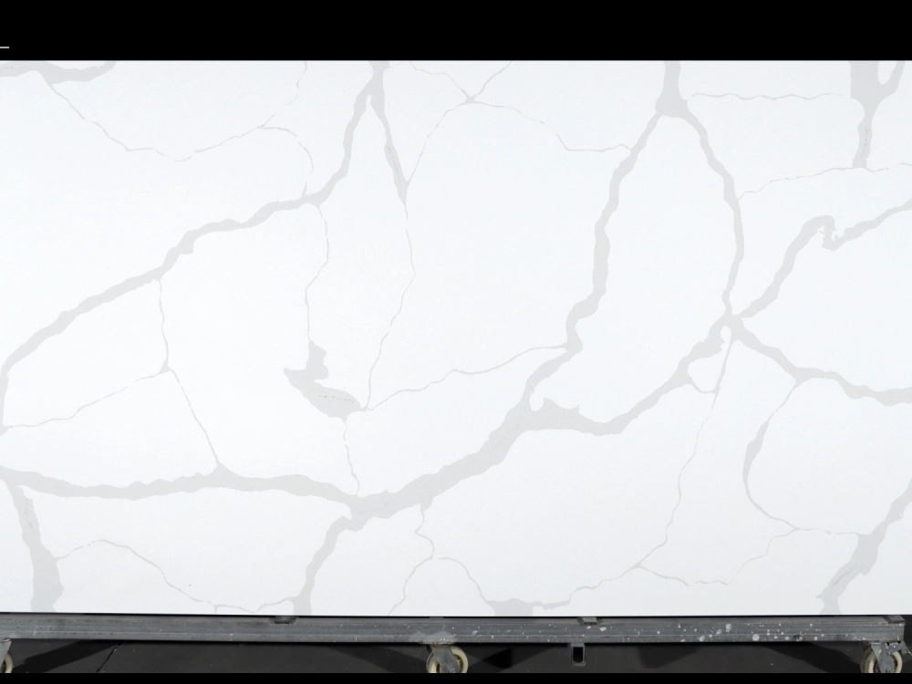 Calacatta Quartz Slab GSQ 6739 for Kitchen Countertops & Vanity Tops