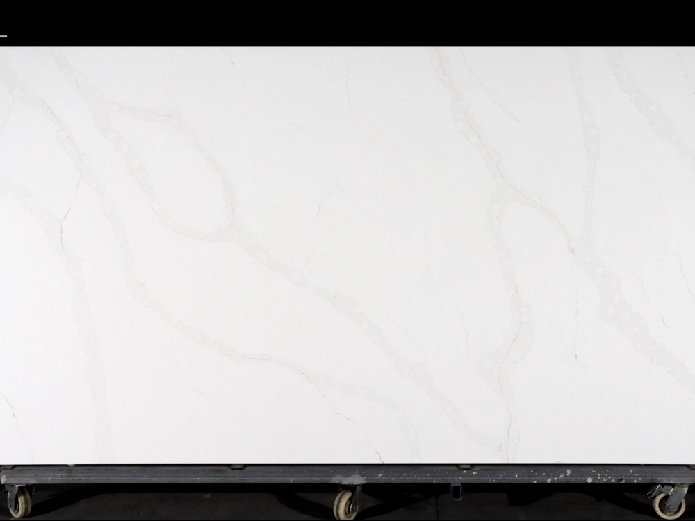 Calacatta Quartz Slab GSQ 6748 for Kitchen Countertops & Vanity Tops