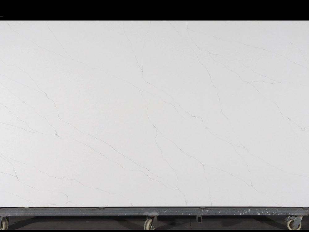 Calacatta Quartz Slab GSQ 6894 for Kitchen Countertops & Vanity Tops