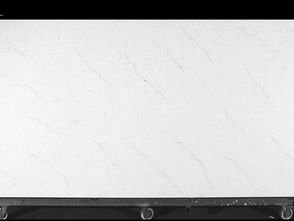 Dalle de quartz Calacatta GSQ 6789 pour plans de travail de cuisine et plans de toilette