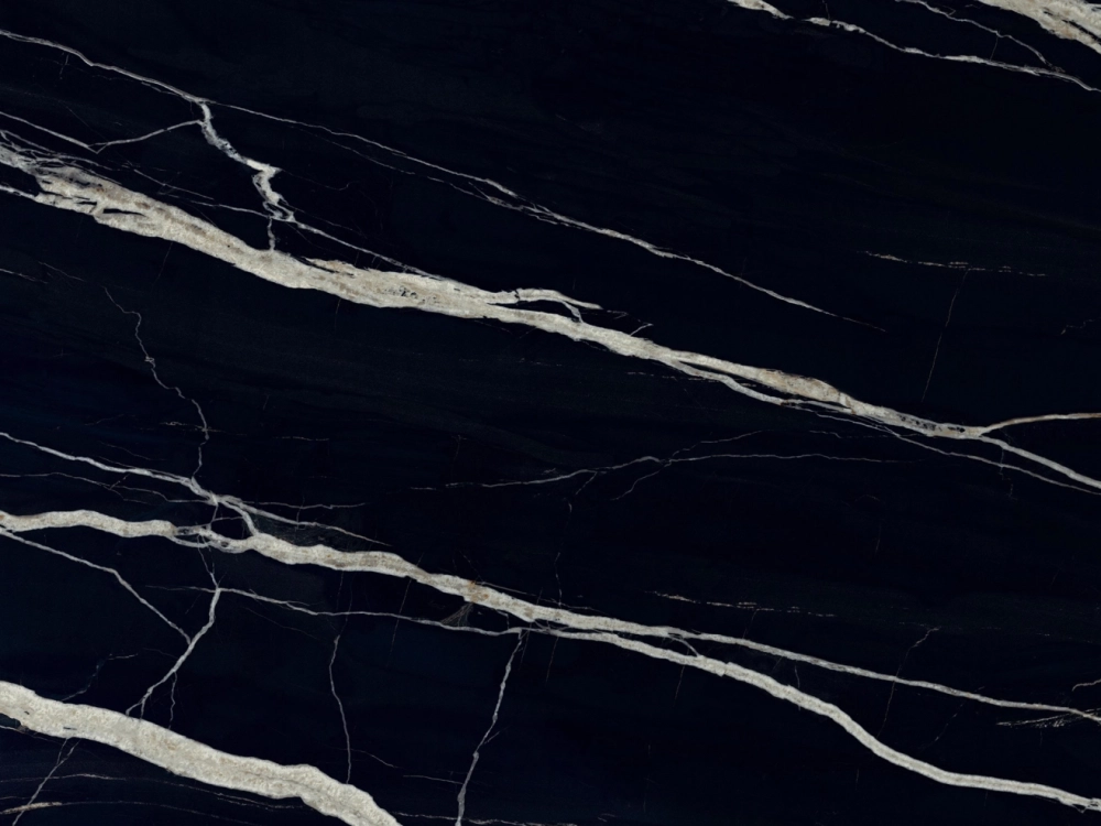 Sintered Stone HQF135 Top-level Black Marquina For Interior & Exterior