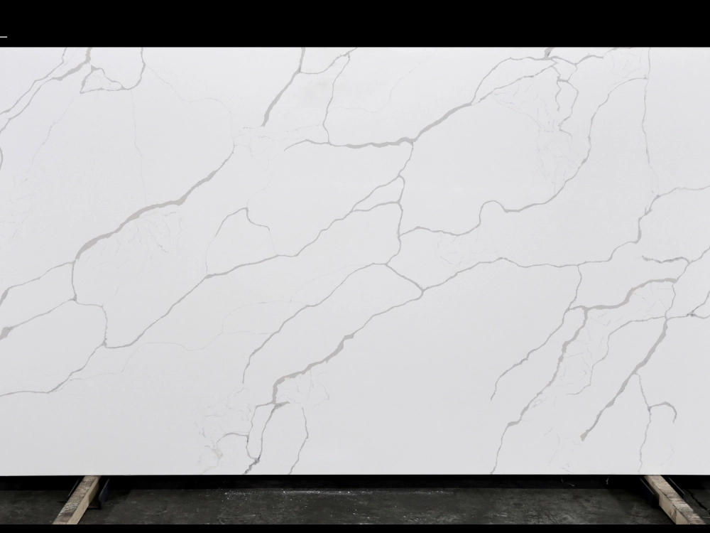 Calacatta Quartz Slab GSQ 6731 for Kitchen Countertops & Vanity Tops