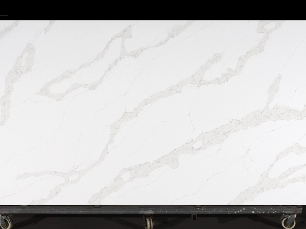 Calacatta Quartz Slab GSQ 6692 for Kitchen Countertops & Vanity Tops