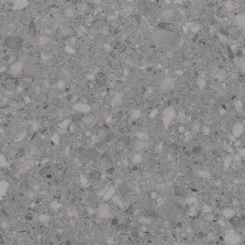 Grey Terrazzo Effect Matte Antique Through-body Tile for Hotel & High-Traffic Commercial Projects