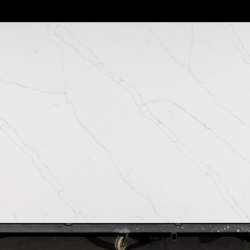 Dalle de quartz blanc Calacatta GSQ 6617-2 | Grand format pour plans de travail de cuisine et plans de toilette