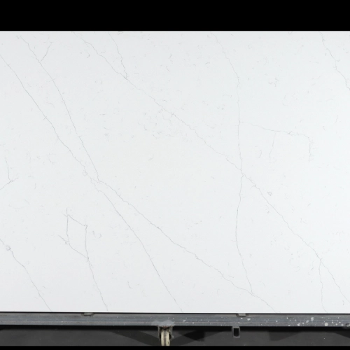 Calacatta Quartz Slab GSQ 6736 Grey for Kitchen Countertops & Vanity Tops