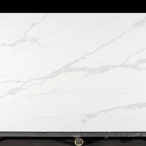 Calacatta Quartz Slab GSQ 6881 for Kitchen Countertops & Vanity Tops