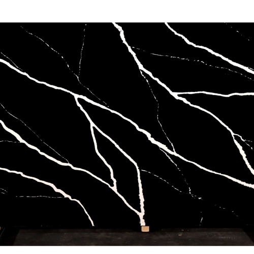 Calacatta Quartz Slab GSQ 6825 for Kitchen Countertops & Vanity Tops