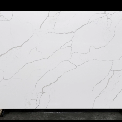 Calacatta Quartz Slab GSQ 6731 for Kitchen Countertops & Vanity Tops