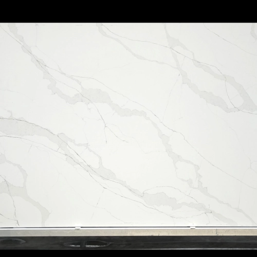 Calacatta Quartz Slab GSQ 6824 for Kitchen Countertops & Vanity Tops