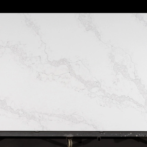 Calacatta Quartz Slab GSQ 6625 for Kitchen Countertops & Vanity Tops