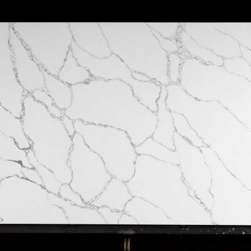 Calacatta Quartz Slab GSQ 6667 for Kitchen Countertops & Vanity Tops