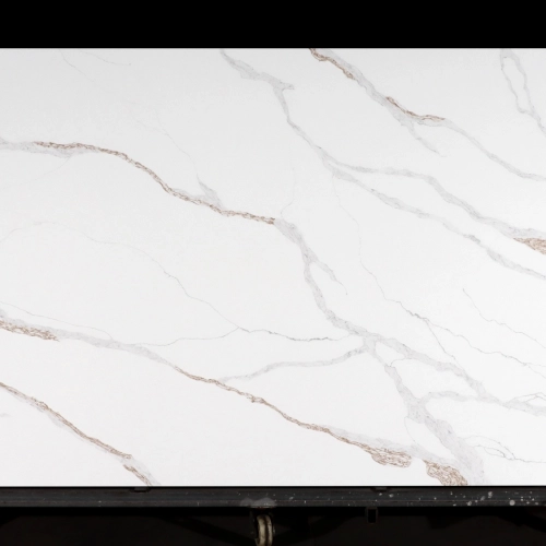 Calacatta Quartz Slab GSQ 6769 for Kitchen Countertops & Vanity Tops