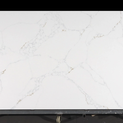 Calacatta Quartz Slab GSQ 6091 for Kitchen Countertops & Vanity Tops
