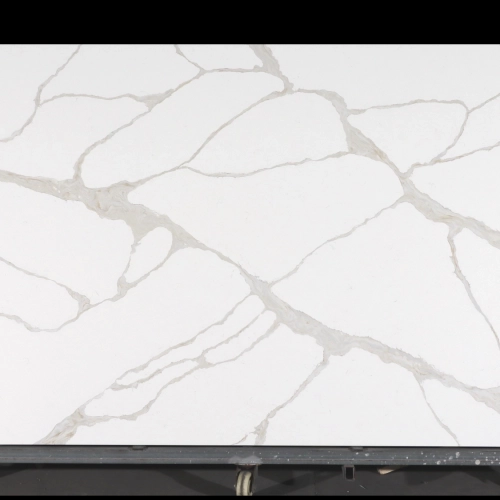 Calacatta Quartz Slab GSQ 6902 for Kitchen Countertops & Vanity Tops