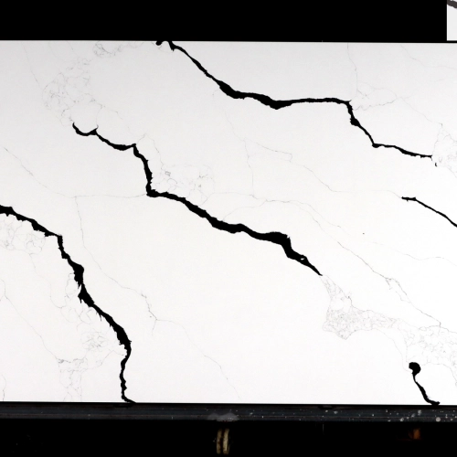 Calacatta Quartz Slab GSQ 6924 for Kitchen Countertops & Vanity Tops