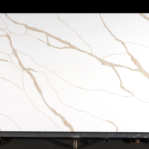 Calacatta Quartz Slab GSQ 6927 for Kitchen Countertops & Vanity Tops