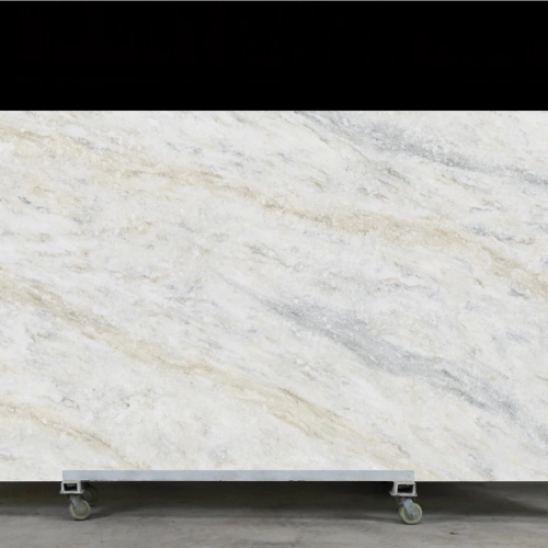Calacatta Quartz Slab GSX 250912-2 for Kitchen Countertops & Vanity Tops