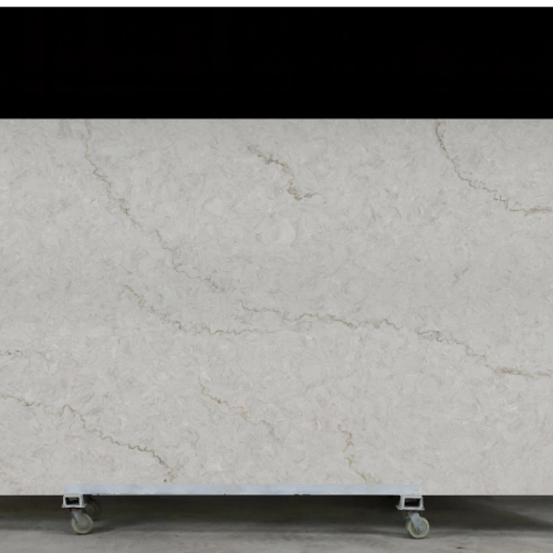 Calacatta Quartz Slab GSX 250304-1 for Kitchen Countertops & Vanity Tops