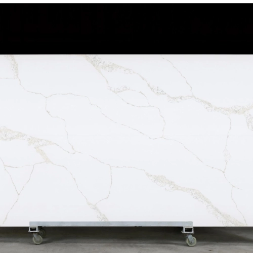 Calacatta Quartz Slab GSX 250531-5 for Kitchen Countertops & Vanity Tops