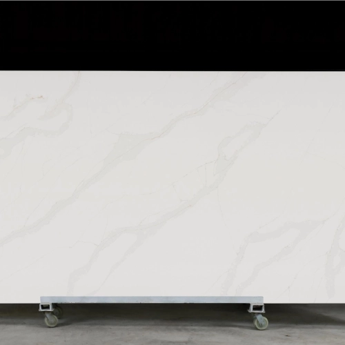 Calacatta Quartz Slab GSX 251210-1 for Kitchen Countertops & Vanity Tops