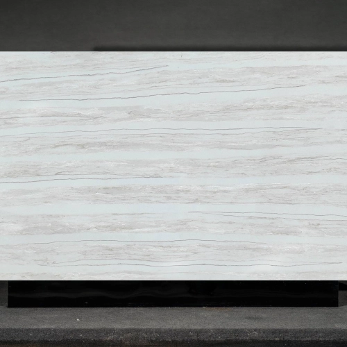 Calacatta Quartz Slab GSX FT16 for Kitchen Countertops & Vanity Tops