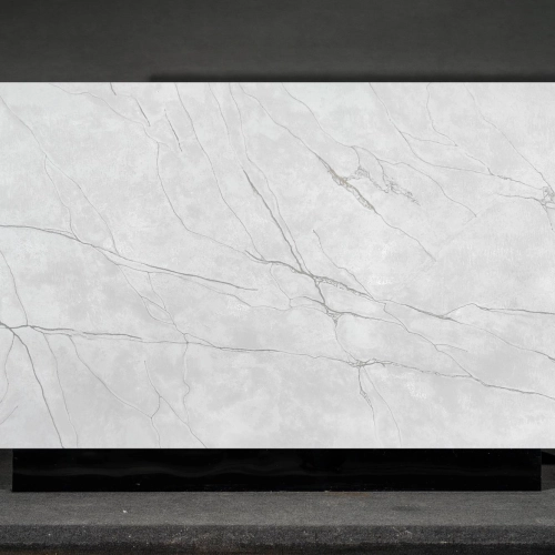 Calacatta Quartz Slab GSX FT17 for Kitchen Countertops & Vanity Tops