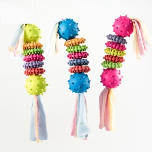 Marcarone Color Pet Toy Rubber Bite-Resistant Molars