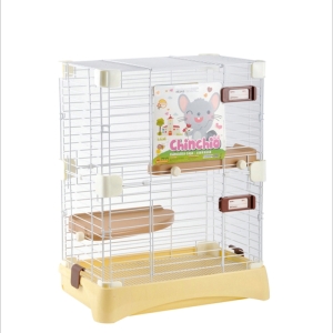 Luxury Three Layers Wire Chinchilla Cage House For Chinchilla Ferret Feeding