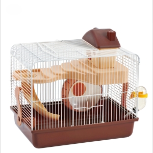 L Size High Quality Durable Standard Metal Mesh Hamster Cage For Hamster Mouse Feeding