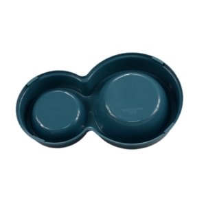 Plastic Bone-Shaped Dog Water Bowls Pet Feeders