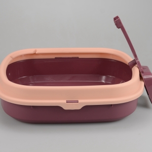 Plastic Cat Tray Plastic Cat Litter Box Without Cover