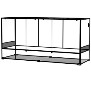 Glass Amphibious Rainforest Tank Reptile Terrarium Snake Cage Enclosure Frog Turtles Reptile Habitat