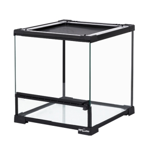 Reptile Tank Glass Natural Cages Terrarium Enclosure Display Sliding Screen For Reptile Hamster Hedgehog Small Animals Snakes