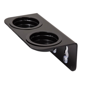 Double Food Dish Feeders Reptile Feeding Dish Feeder With Detachable Suction Cup Water Worm Basin Pet Bowl