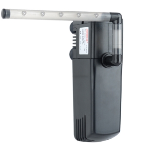 Fish Tank Filiter With Rain Pipe Adjustable Flow Rate Spray Bar Internal Aquarium Filter