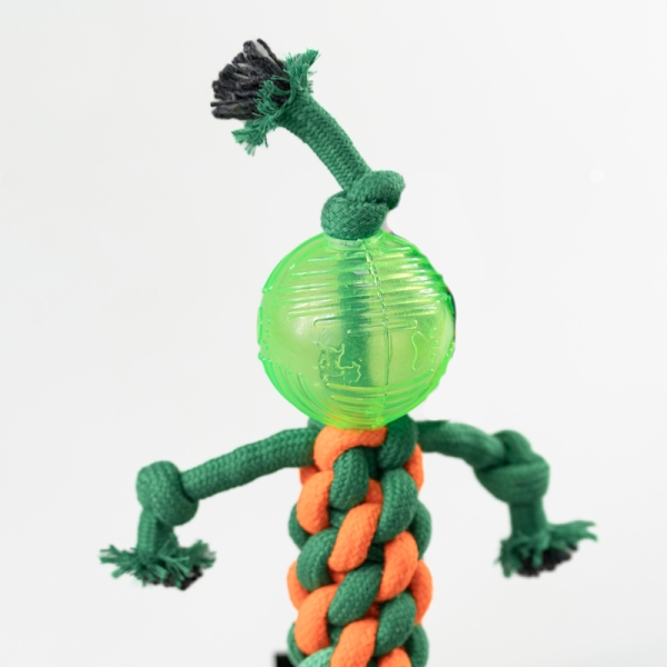 Woven Pet Toy Double Cotton Rope Bite-Resistant Relief Toy