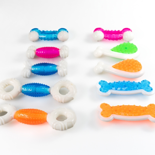 Hot Selling Bone-Shaped Teething Toy for Dogs Indestructible