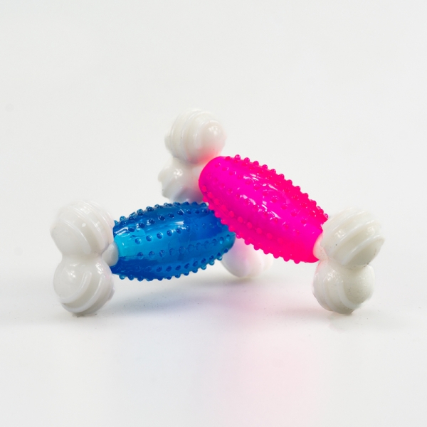 لعبة التسنين للكلاب لعبة بلاستيكية شائعة للحيوانات الأليفة