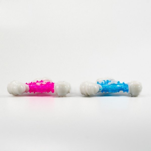 Venta al por mayor de juguetes para la dentición de perros con forma de hueso