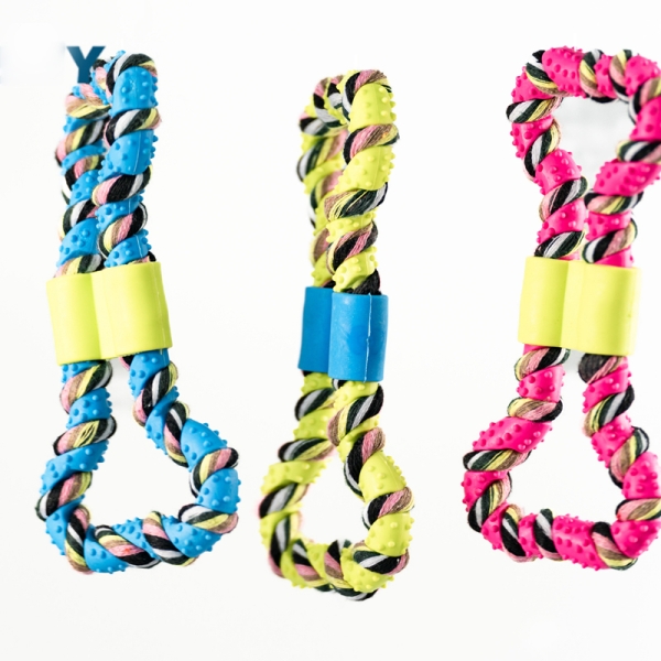 Игрушка для жевания моляров у собак, многоцветная интерактивная игрушка