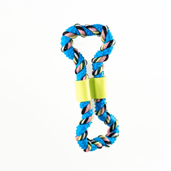 Игрушка для жевания моляров у собак, многоцветная интерактивная игрушка