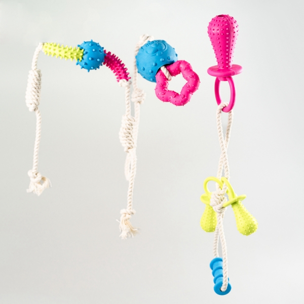 Cotton Rope Dog Toy Interactive Bite-Resistant Dog Grinding Toy