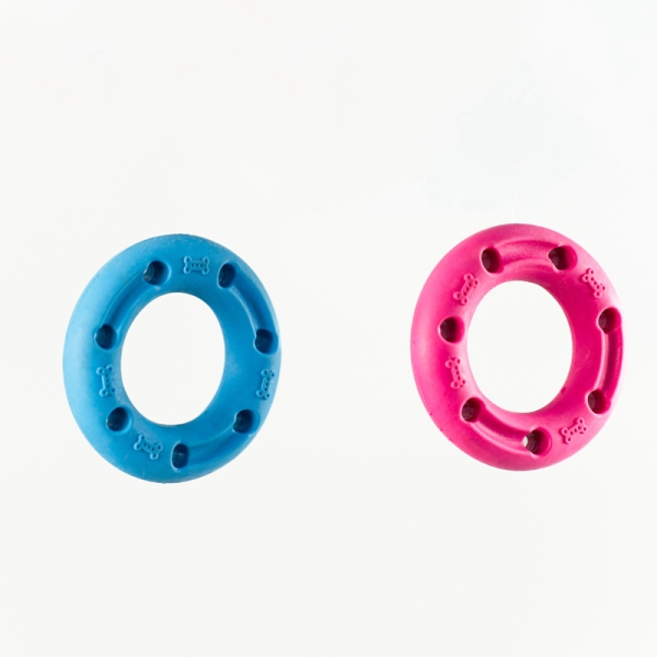 Colorful Round Shape Pet Toy Ball Toy Durable Rubber