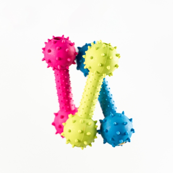 Bone Shape Molar Toy Rubber Toy for Teeth Cleaning