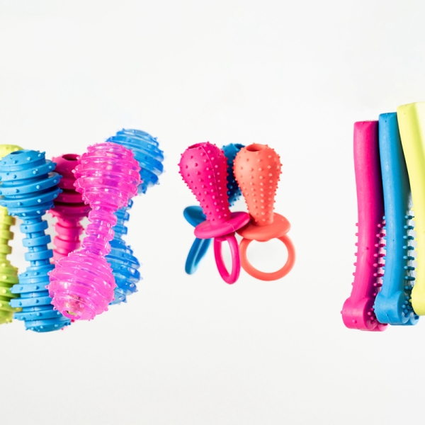 Оптовая продажа многофункциональной игрушки-формы, устойчивой к укусам, моляр