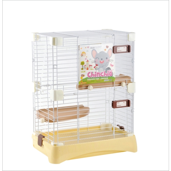 Luxury Three Layers Wire Chinchilla Cage House For Chinchilla Ferret Feeding