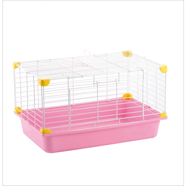 Simple Durable Wire Rabbit Cage House Carrier For Rabbit Guinea Pig Feeding
