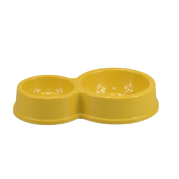 Bols à eau en plastique en forme d'os pour chiens Mangeoires pour animaux de compagnie