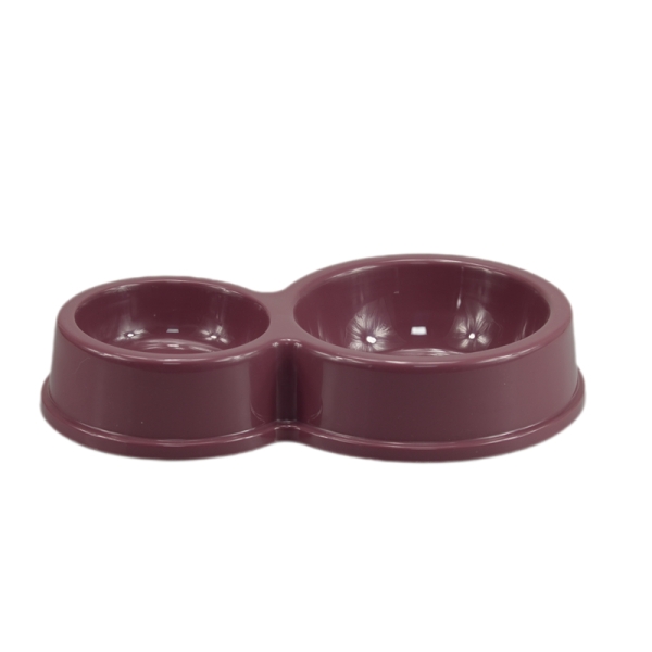 Bols à eau en plastique en forme d'os pour chiens Mangeoires pour animaux de compagnie